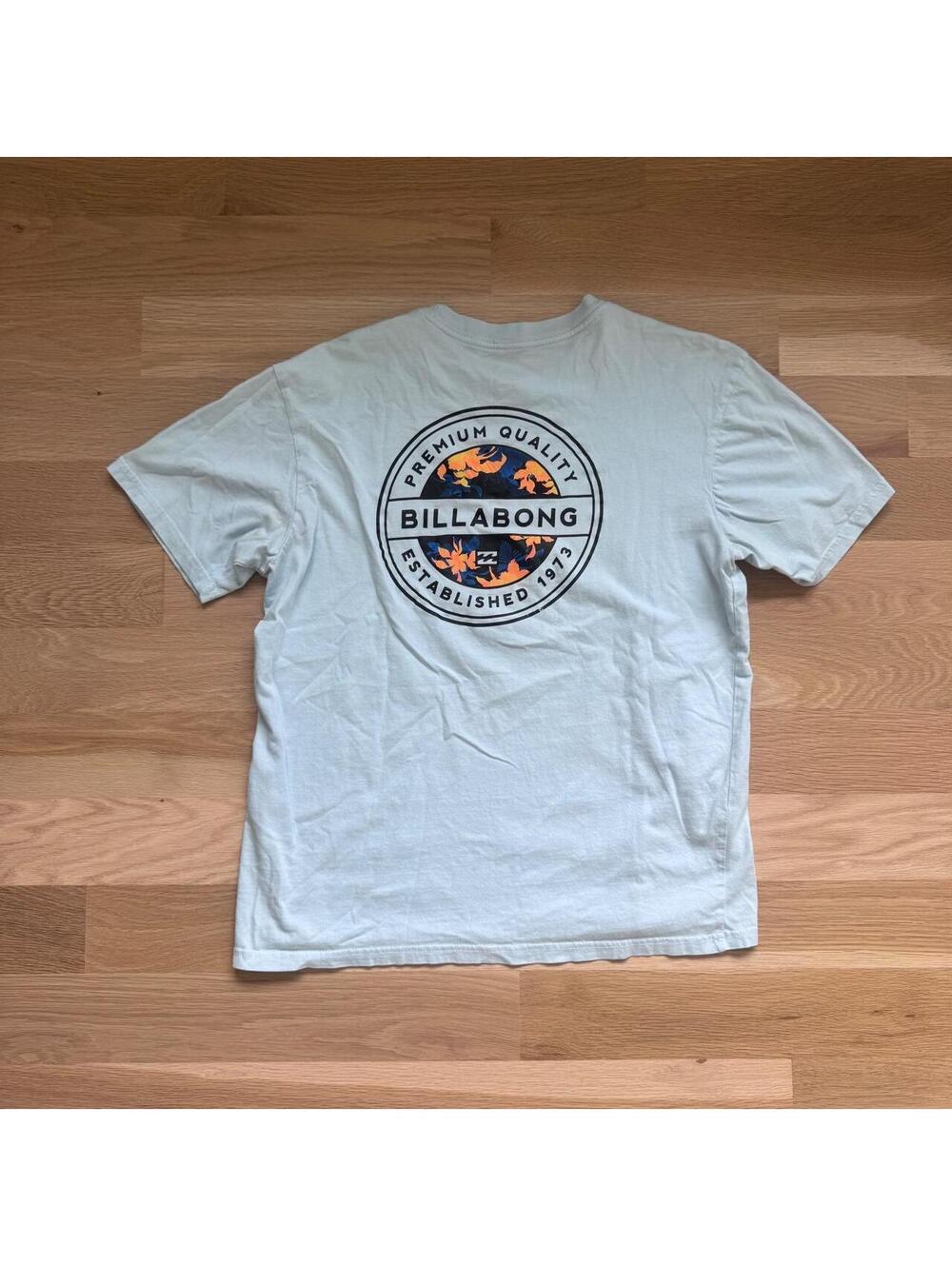 Billabong Premium Quality Floral Logo Graphic T-Shirt